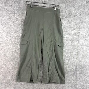 Lululemon Pants‎ Womens 6 Green Metropolis Maven High Rise Crop Cargo Pull On